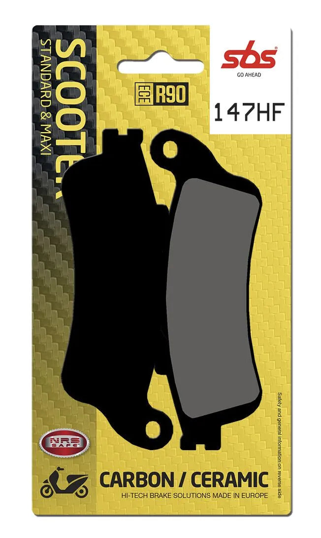 SBS Organic Front Brake Pads Honda FES 125 / FES 150 147HF