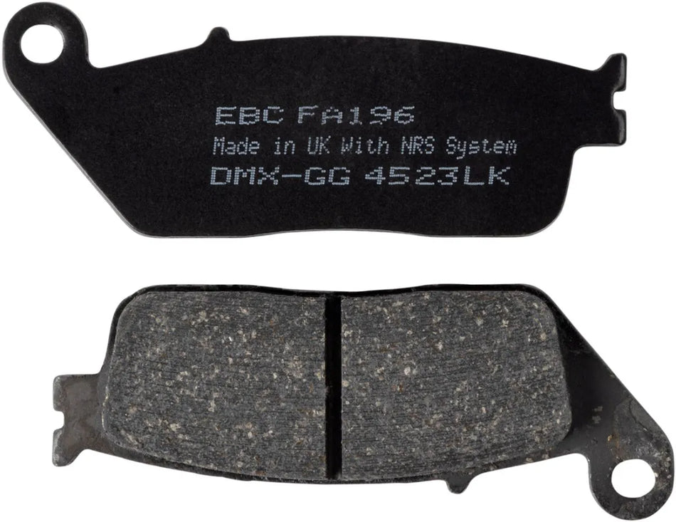 EBC Organic Front & Rear Brake Pads FA196