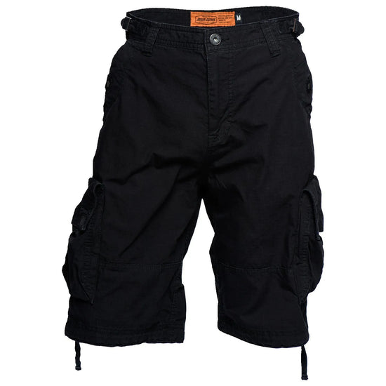 West Coast Choppers Caine Ripstop Cargo Shorts Black
