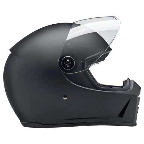 Biltwell Lane Splitter Helmet Flat Black