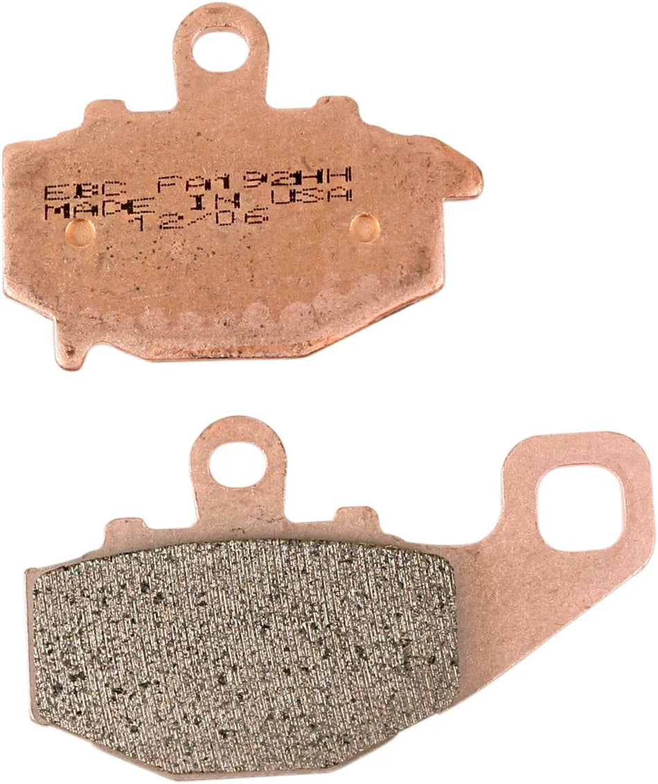 EBC Sintered Metal Rear Brake Pads FA192HH