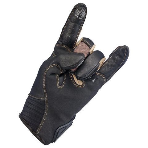 Biltwell Bridgeport Gloves Chocolate/Black