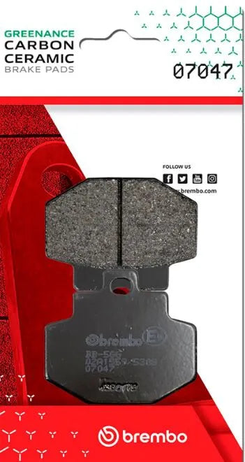Brembo Ceramic Rear Brake Pads 07047