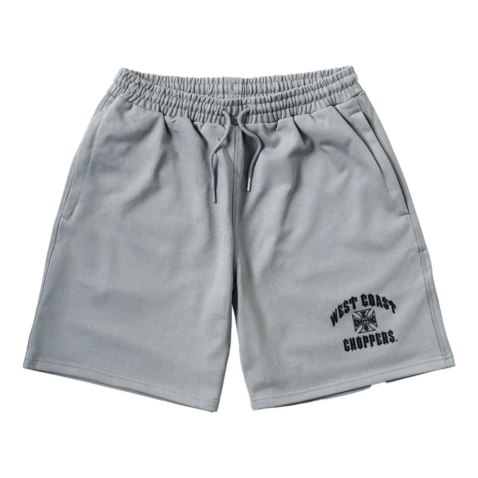 West Coast Choppers Iron Oversized Shorts Grey