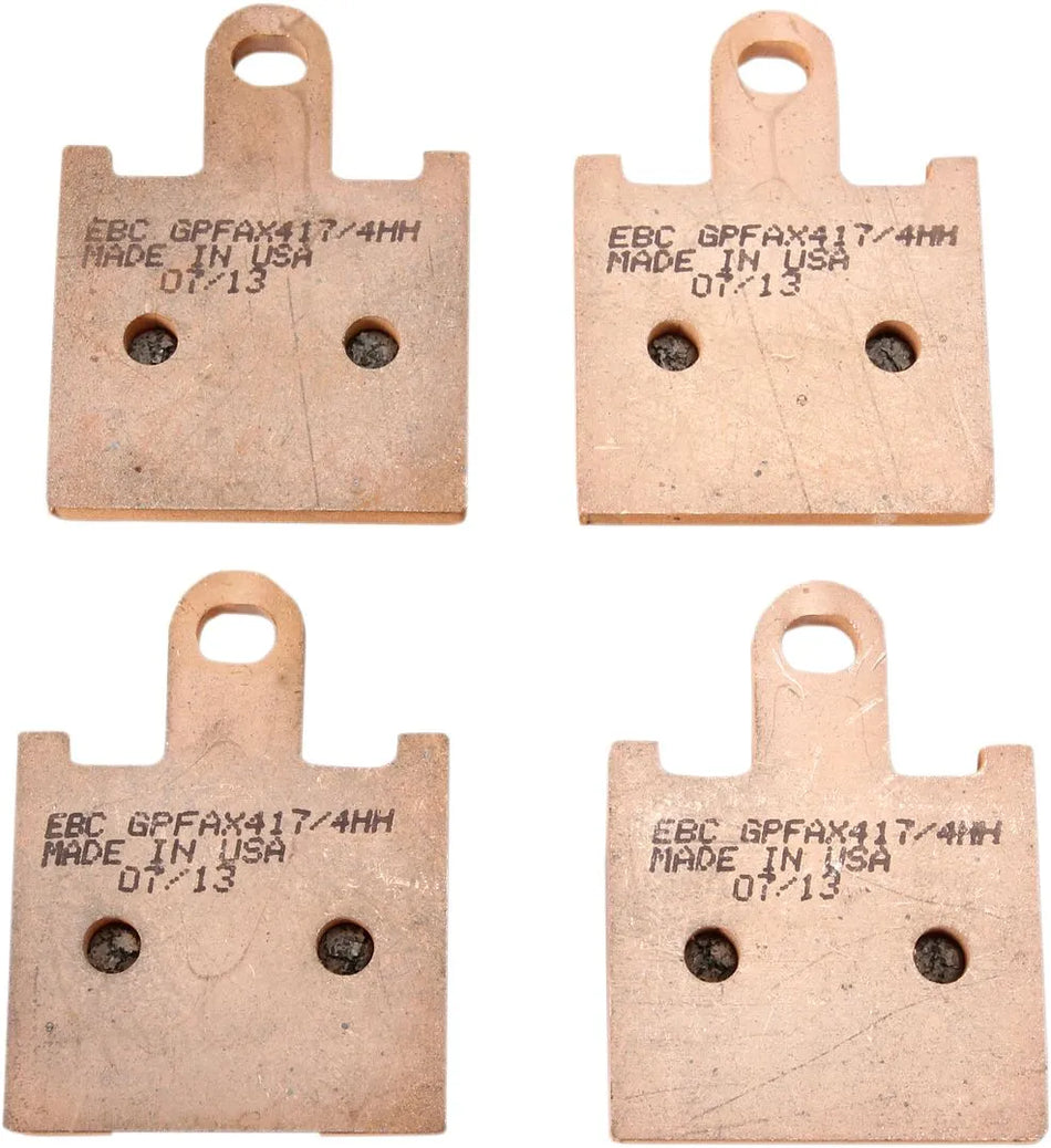 EBC Sintered Metal Front Brake Pads GPFAX417/4HH