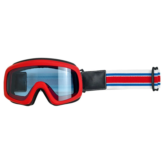 Biltwell Overland 2.0 Racer Goggle R/W/B