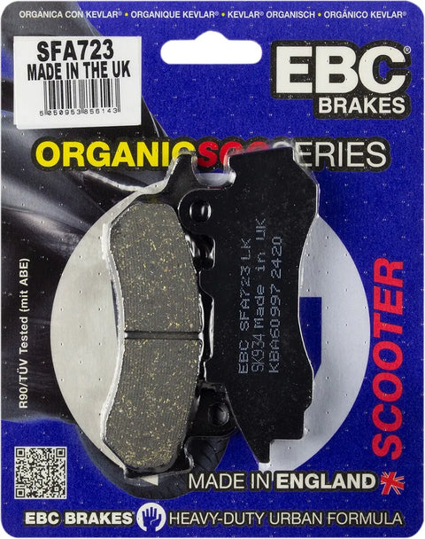 EBC Organic Front Brake Pads SFA723