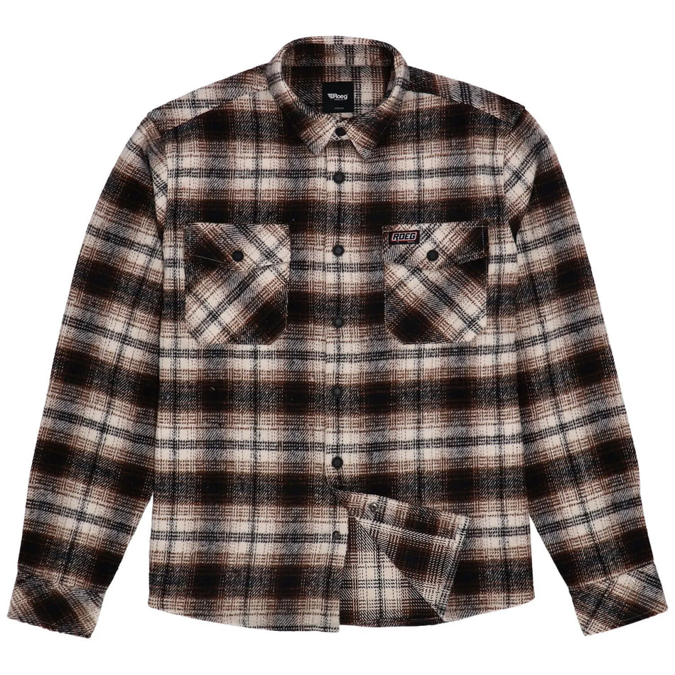 ROEG Blaze Flannel Shirt Brown