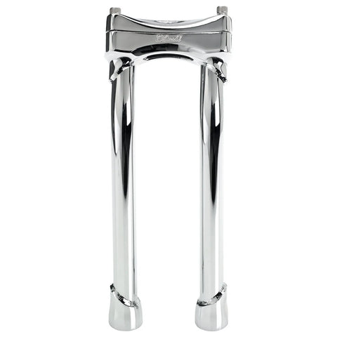 Biltwell Murdock Pullback Risers 12" Chrome