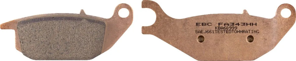 EBC Sintered Metal Rear Brake Pads FA343HH