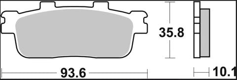 Brembo Ceramic Front & Rear Brake Pads 07040