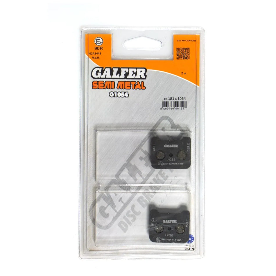 Galfer Sintered Metal Rear Brake Pads Aprilia RSV4 1000 RR ABS FD181G1054