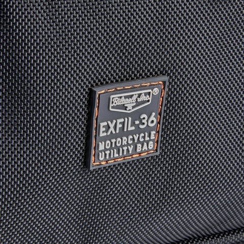 Biltwell Exfil-36 Throw-Over Saddlebags, Black