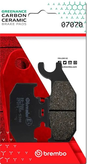 Brembo Ceramic Front & Rear Brake Pads 07070