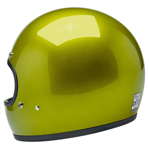 Biltwell Gringo Helmet Metallic Lime
