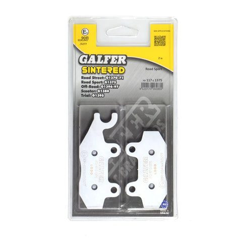 Galfer Sintered Metal Front & Rear Brake Pads FD117G1375