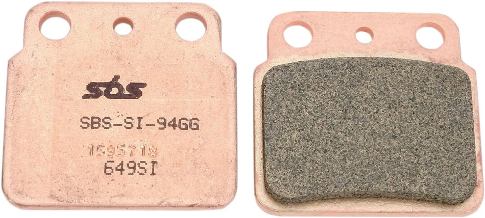 SBS Sintered Metal Rear Brake Pads 649SI