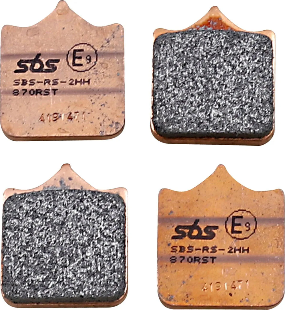 SBS Sintered Metal Front Brake Pads BMW S 1000 RR ABS / S 1000 R ABS 870RST
