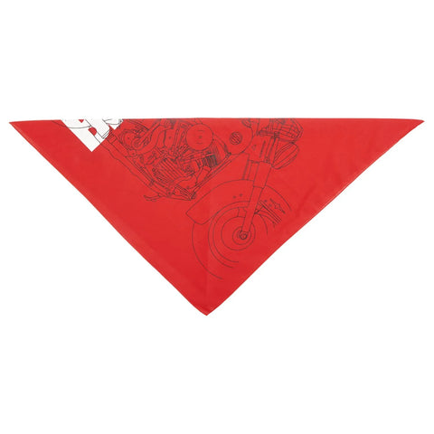 Biltwell Pan Bandana Red
