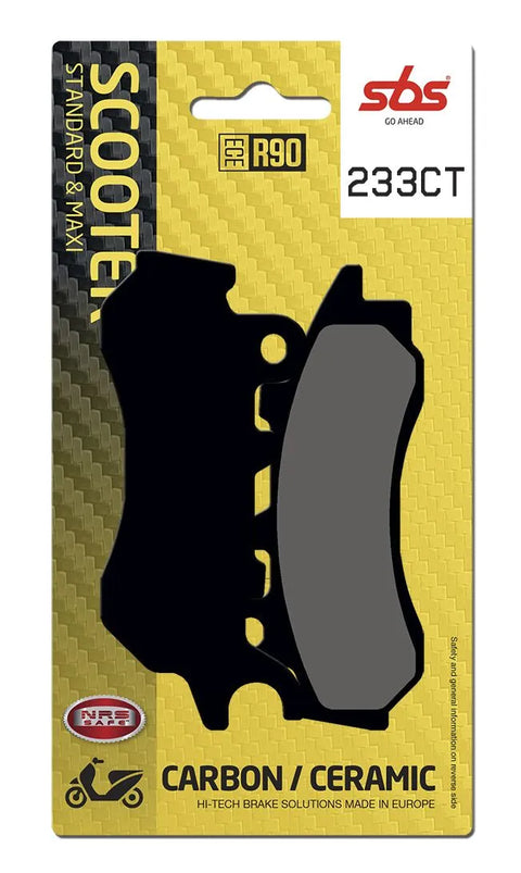 SBS Organic Brake Pads 233CT