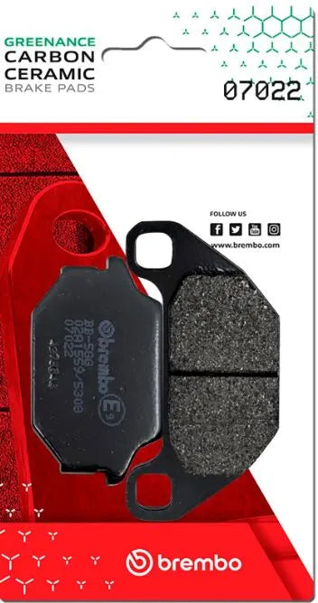 Brembo Ceramic Front Brake Pads 07022