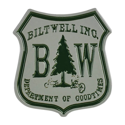 Biltwell Enamel Pin Good Times Green/Grey