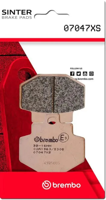 Brembo Sintered Metal Rear Brake Pads 07047XS