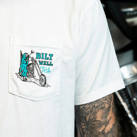 Biltwell Reaper T-Shirt White