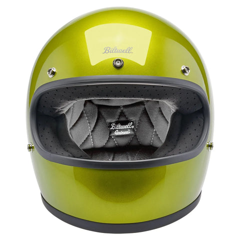 Biltwell Gringo Helmet Metallic Lime