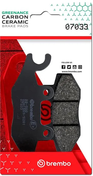 Brembo Ceramic Front & Rear Brake Pads 07033