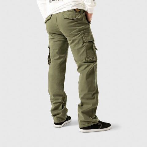 West Coast Choppers M-65 Cargo Trousers Green