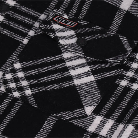 ROEG Blaze Flannel Shirt Black