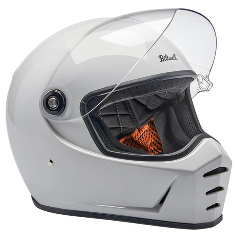 Biltwell Lane Splitter Helmet Gloss White