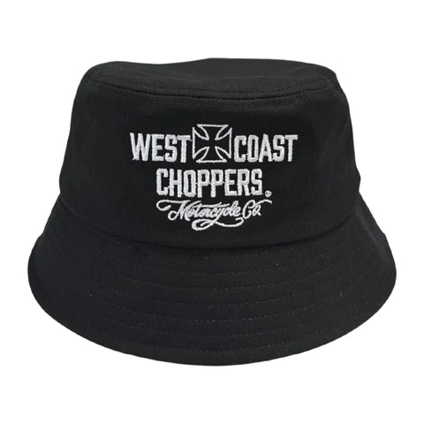 West Coast Choppers Motorcycle Co. Bucket Hat Black