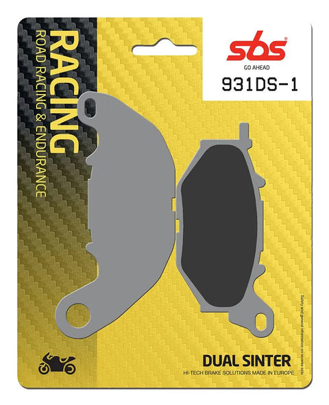SBS Sintered Metal Front Brake Pads Yamaha YZF-R3 ABS / YZF-R25 / YZF-R3 931DS-1
