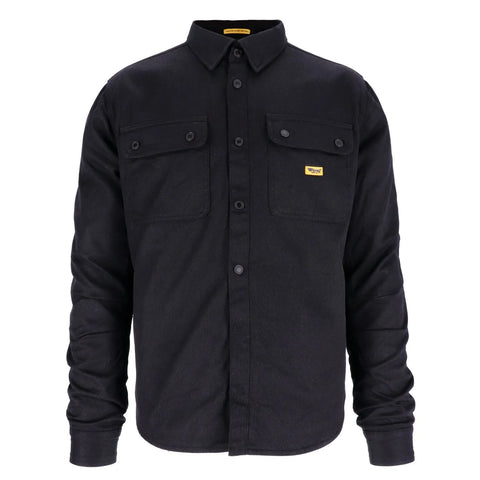 ROEG Chris Wax Overshirt Black