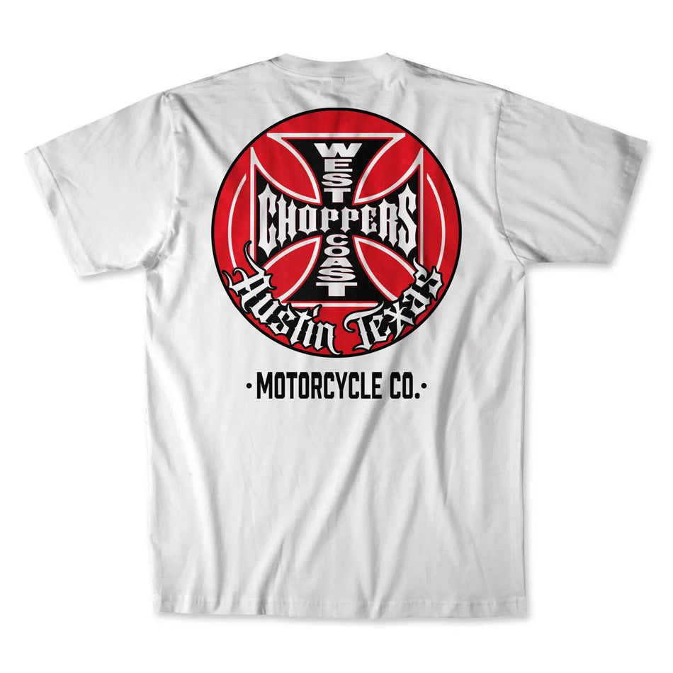 West Coast Choppers Tank Logo T-Shirt White