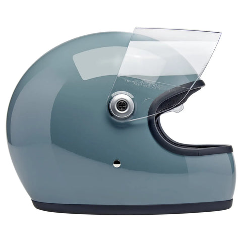 Biltwell Gringo S Helmet Agave Blue Gloss