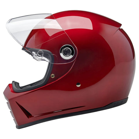 Biltwell Lane Splitter Helmet Cherry Red
