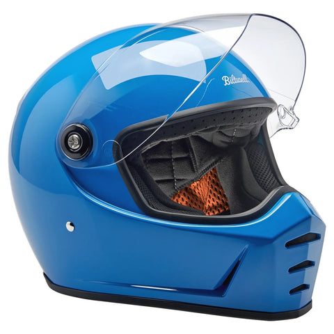 Biltwell Lane Splitter Helmet Tahoe Blue