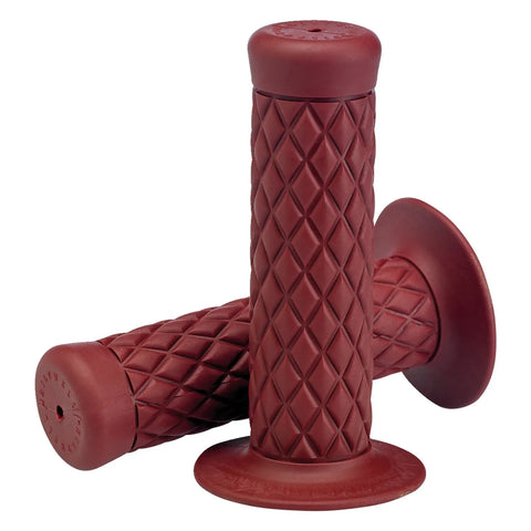Biltwell 1" TPV Grips Thruster Oxblood