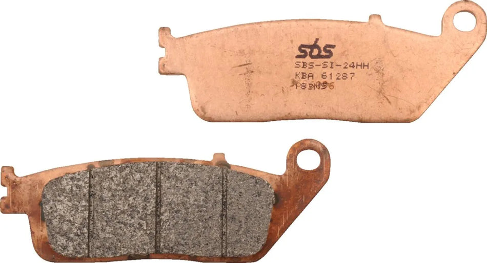 SBS Sintered Metal Front & Rear Brake Pads 183MS