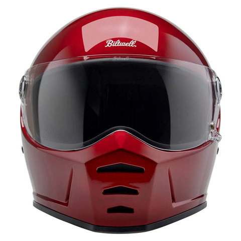 Biltwell Lane Splitter Helmet Cherry Red