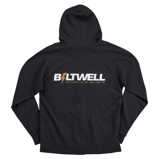 Biltwell Bolts Zip Hoodie Black