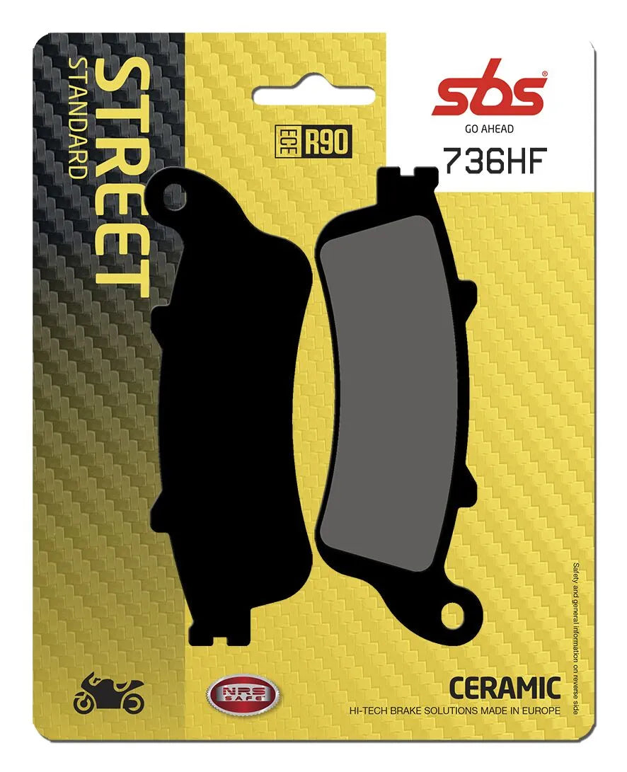 SBS Organic Rear Brake Pads 736HF