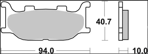 Brembo Sintered Metal Front Brake Pads 07042XS