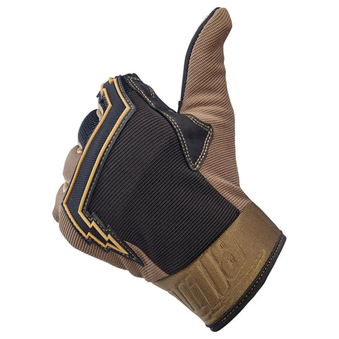 Biltwell Baja Gloves Chocolate/Black