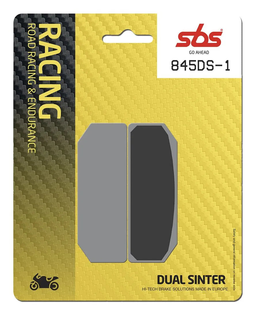 SBS Sintered Metal Front Brake Pads BMW S 1000 HP4 Race 845DS-1