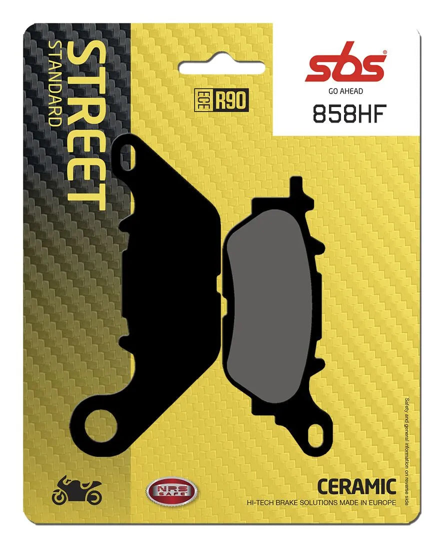 SBS Organic Front Brake Pads 858HF
