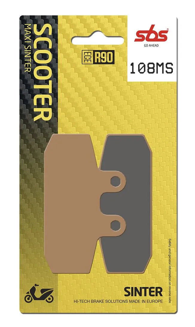 SBS Sintered Metal Front Brake Pads 108MS